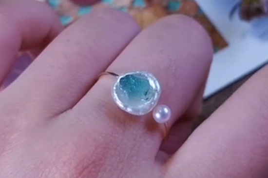 珍珠戒指可以沾水吗
