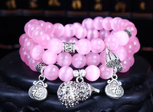 粉色水晶手链代表什么意思