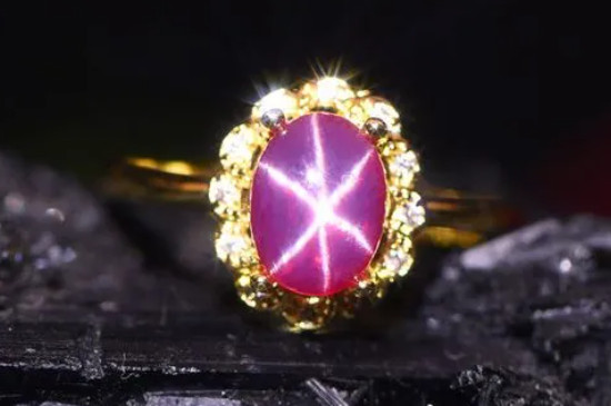 六芒星红宝石是什么材质