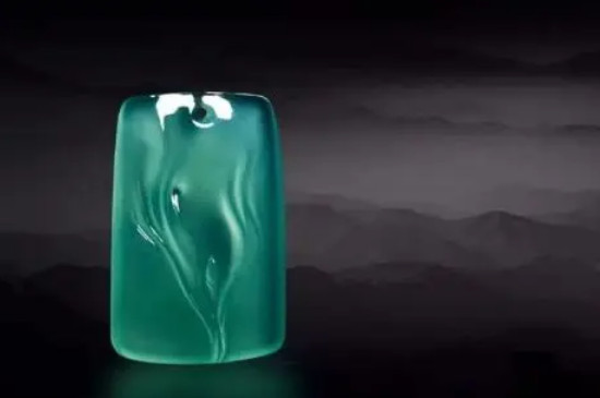老蓝水翡翠的种水八个等级