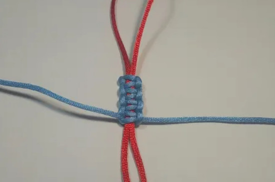 项链绳子伸缩打结方法图片