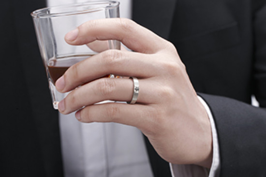 离婚男人戒指戴无名指图片